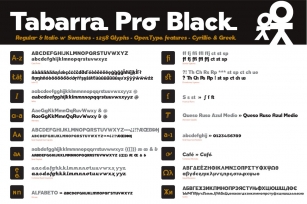 Tabarra Pro Black Font Download