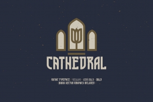 Cathedral — Display Typeface Font Download