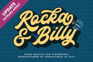 Rocka  Billy Font Download