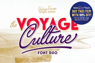 The Voyage Culture • Duo Font Download