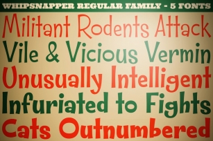 Whipsnapper Family Font Download