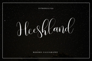 Heeshland Font Download