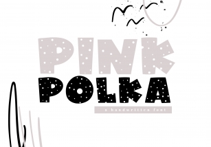 Pink Polka Font Download