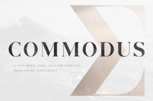 Commodus Font Download