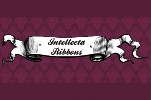 Intellecta Ribbons Font Download
