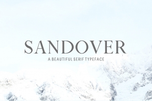 Sandover Serif Family Font Download