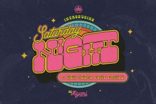 Saturday Night Family Font Download