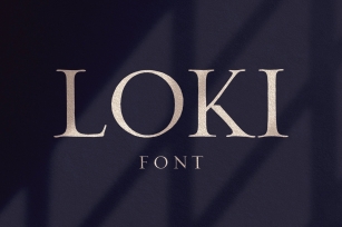 Loki – Serif Script Font Download