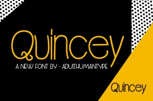 Quincey Medium Font Download