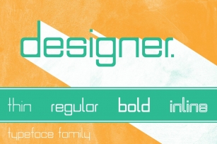 Designer Typeface Font Download