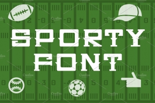 Sporty font Font Download