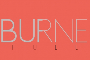 Burne Pack +WEB FONT LICENSE Font Download