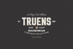 Truens Family Font Download