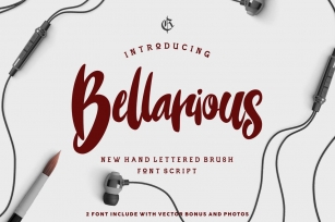 Bellarious (intro sale + Bonus) Font Download