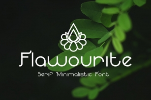 Flawourite serif typeface Font Download