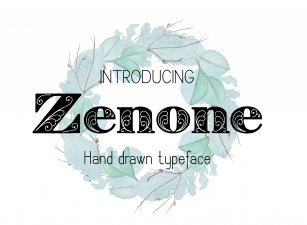 Zenone font Font Download