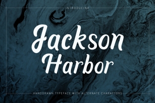 Jackson Harbor Font Download