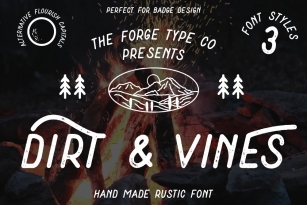 Dirt  Vines Font Download