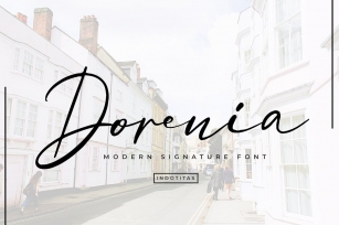 Dorenia Signature Font Download