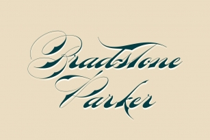 Bradstone-Parker Script Font Download