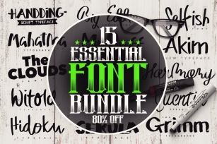 15 Essential Bundle Font Download