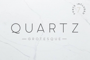 Quartz Grotesque Font Download
