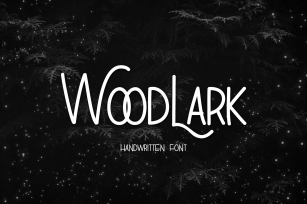 WoodLark Handwritten Font Download