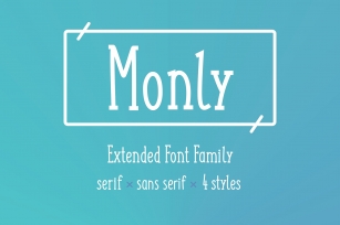 Monly Extended Font Download