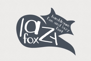 LazyFox Hand Drawn UPDATE Font Download