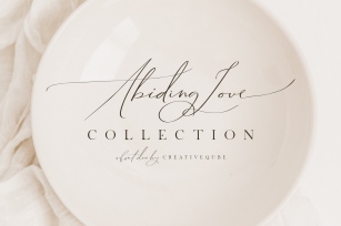Abiding Love Collection Font Download