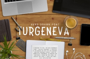 Turgeneva Handdrawn Font Download