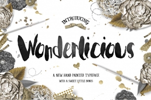 Wonderlicious Typeface Font Download