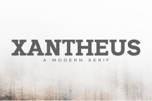 Xantheus Serif Family Font Download