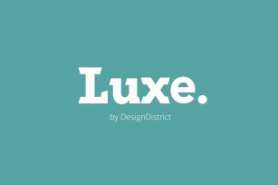 Luxe Font Download