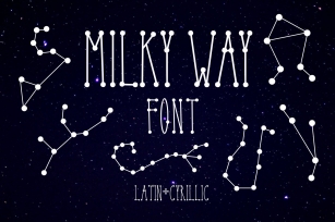 Milky Way Font Download