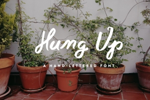 Hung Up Font Download