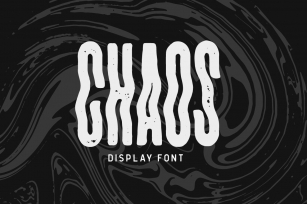 CHAOS Display Font Download