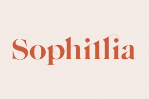 Sophillia Font Download