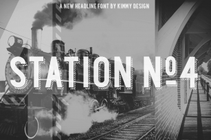 Station No.4 Font Download