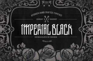 Imperial Black Font Download