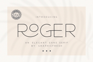 Roger Font Download