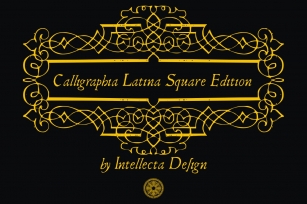 Calligraphia Latina Square Edition Font Download