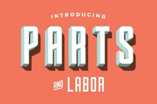 Parts  Labor Font Download