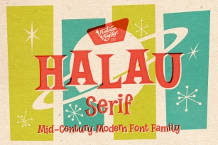 VVDS Halau Serif Font Download