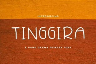 TINGGIIRA FONT BOOK  CHILDISH Font Download