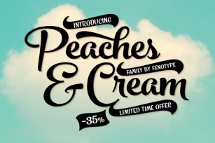 Peaches And Cream Font Download