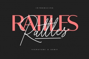 Rattles Signature + Serif Font Download