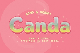 Canda Typeface (Sans  Script) Font Download