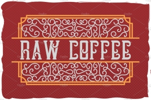 Handcrafted font "Raw Coffee" Font Download