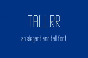 Tallrr font Font Download